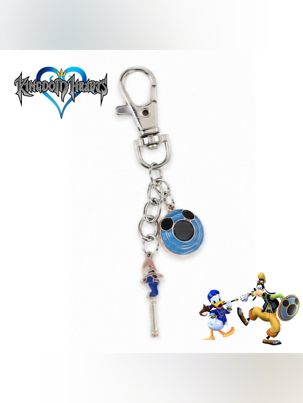 Kingdom Hearts Donald & Goofy Keychain